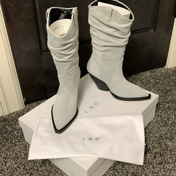 IRO Marliag Ecru Boot Sz 38 - Picture 14 of 16